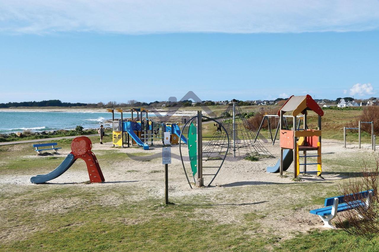 LocaLise au Guilvinec - A16 - Vue sur la mer, la piscine et le jardin - Tout à pied, plages, port, centre, commerces, marché - Wifi inclus - Animaux bienvenus - Linge de lit inclus Esterno foto